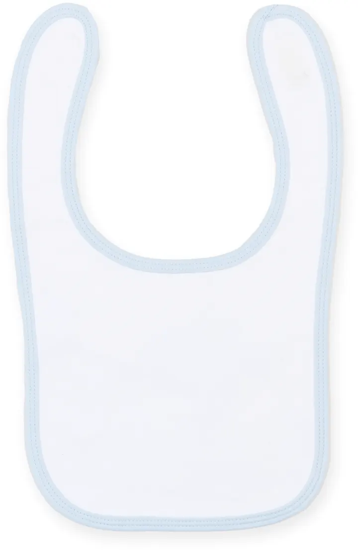 Bib White / Pale Blue
