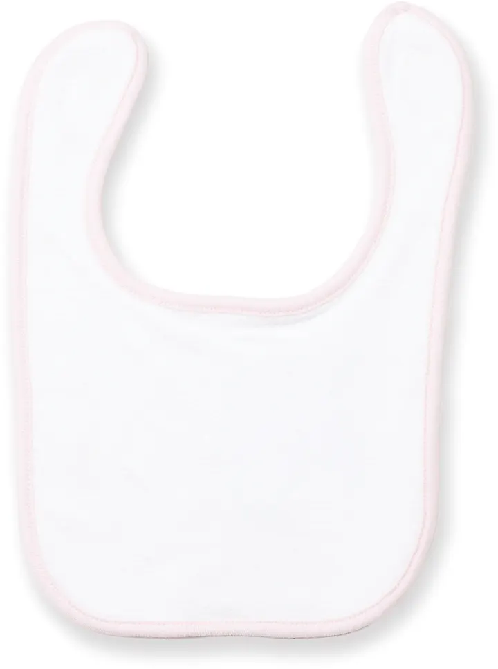Baby Lätzchen White / Pale Pink