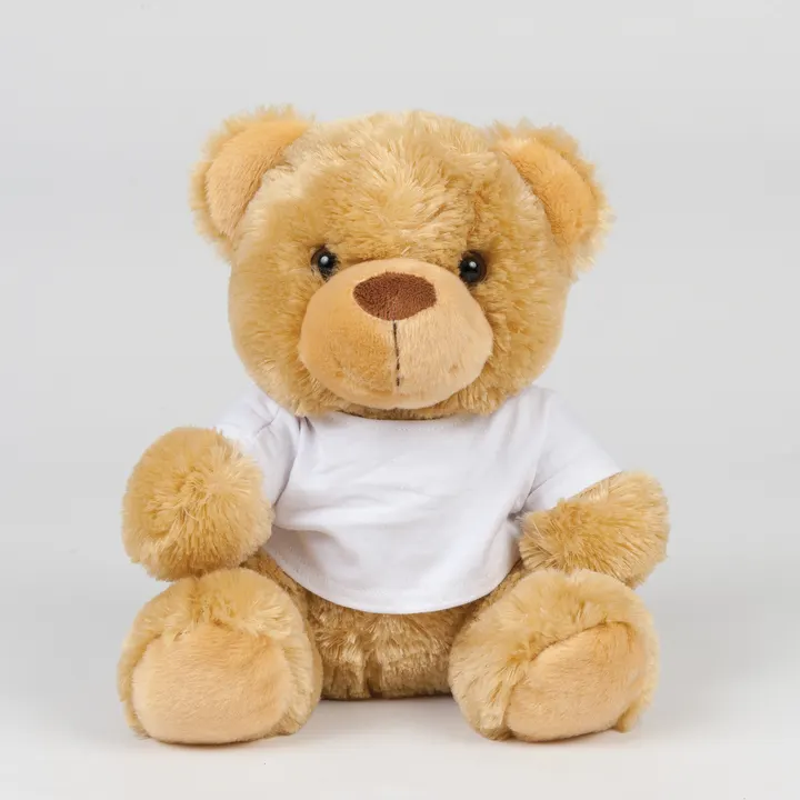 Ours en peluche avec t-shirt Brown