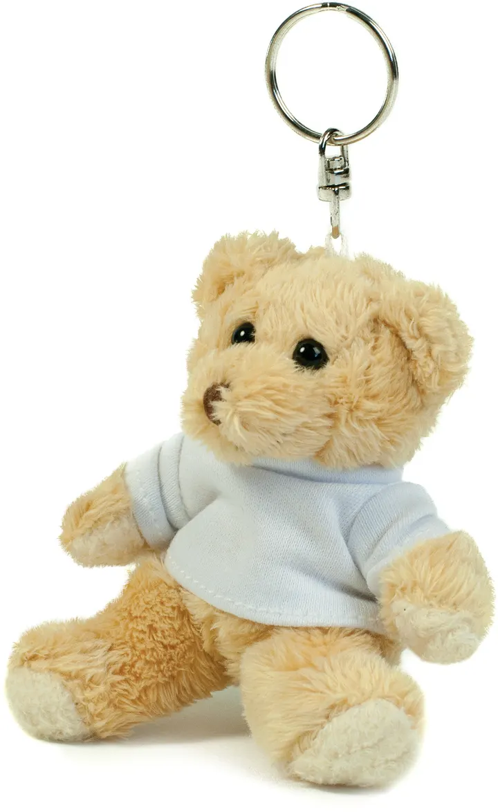 Porte-clé peluche ours Binx Brown