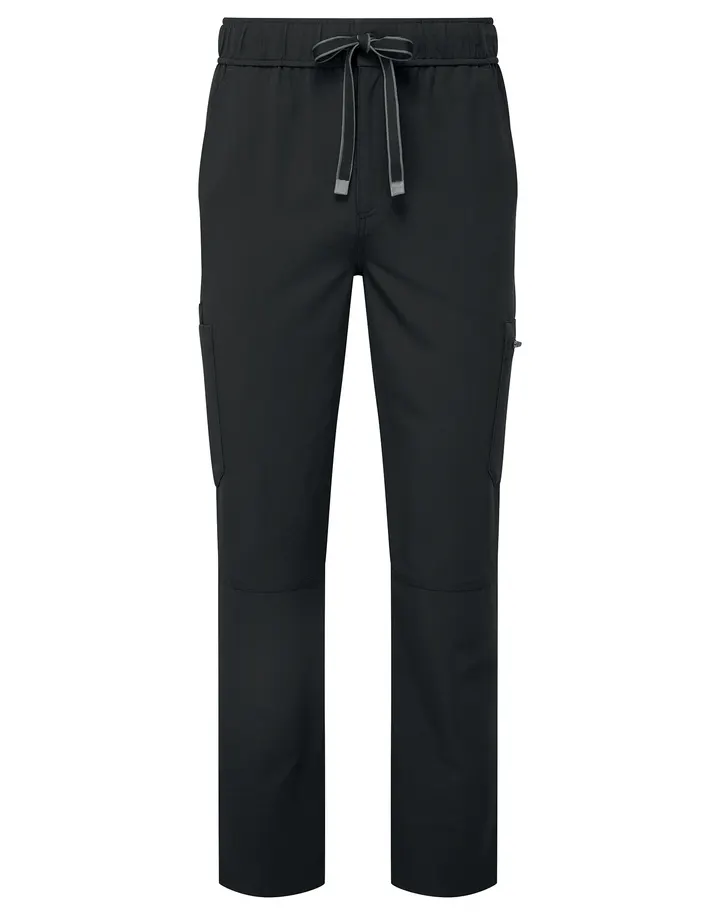 Stretch-Cargohose für Herren Black