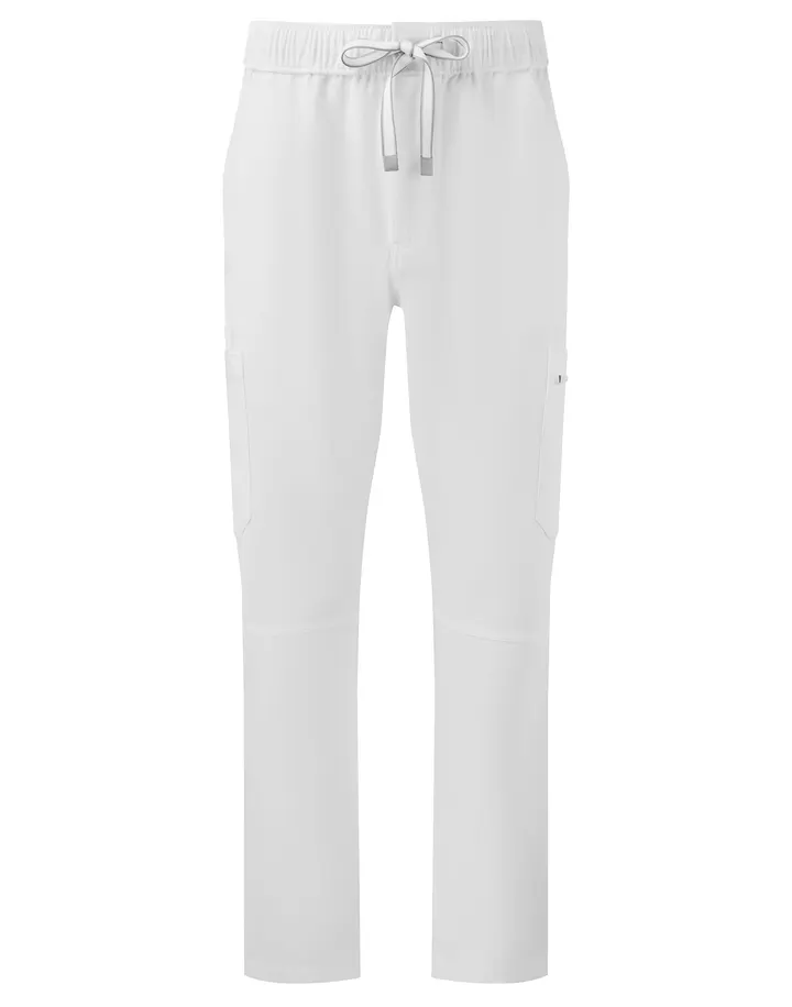 Stretch-Cargohose für Herren Vital white