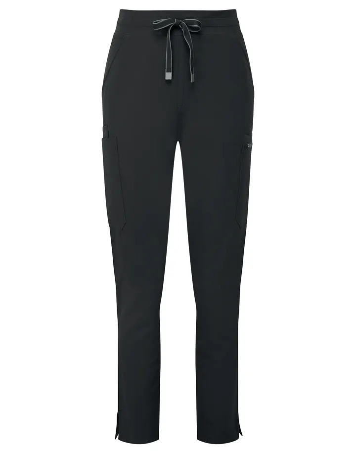Pantalon cargo stretch femme Black
