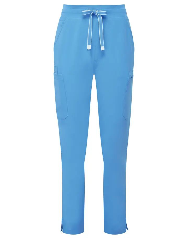 Pantalon cargo stretch femme Ceil blue