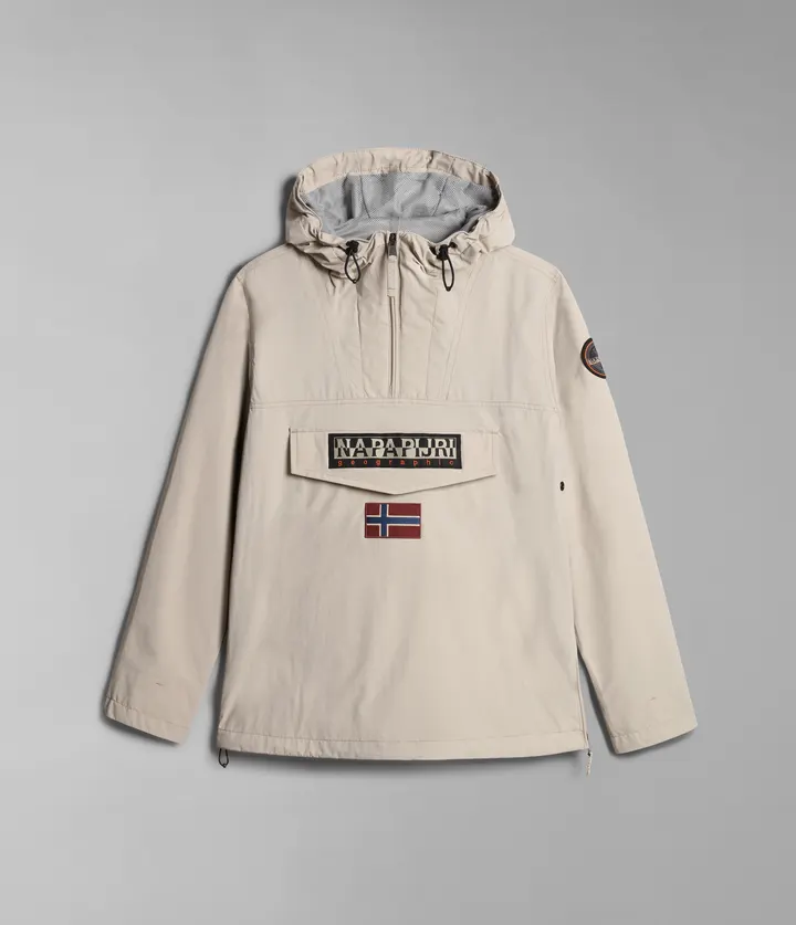 Kapuzenanorak RAINFOREST Humus Beige