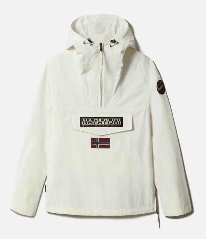 Kapuzenanorak RAINFOREST White whisper