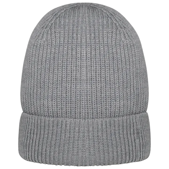 Umweltfreundliche Unisex Mütze aus Merinowolle Moon Grey Heather