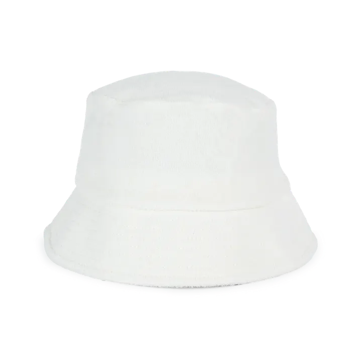 Umweltfreundlicher Unisex Frottee Eimer Hut Ivory