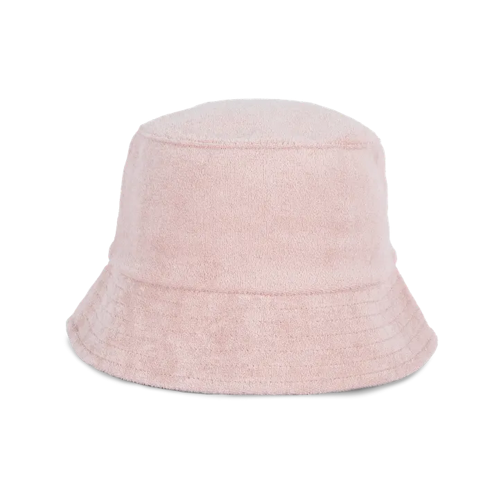 Umweltfreundlicher Unisex Frottee Eimer Hut Petal Rose