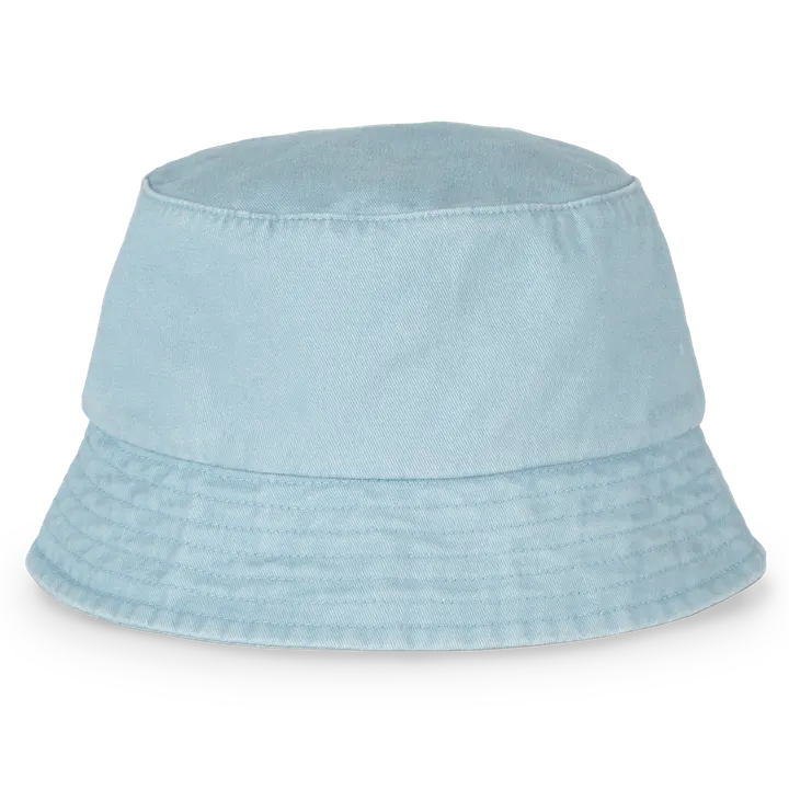 Umweltfreundlicher ausgewaschener Unisex-Sonnenhut Washed Aquamarine