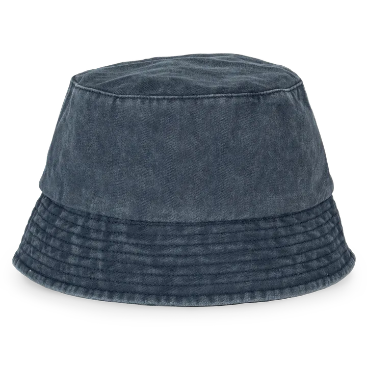 Umweltfreundlicher ausgewaschener Unisex-Sonnenhut Washed Navy Blue
