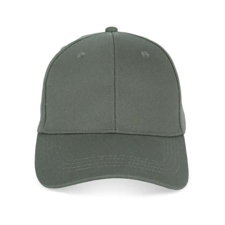 Casquette écoresponsable 6 panneaux unisexe Organic Khaki