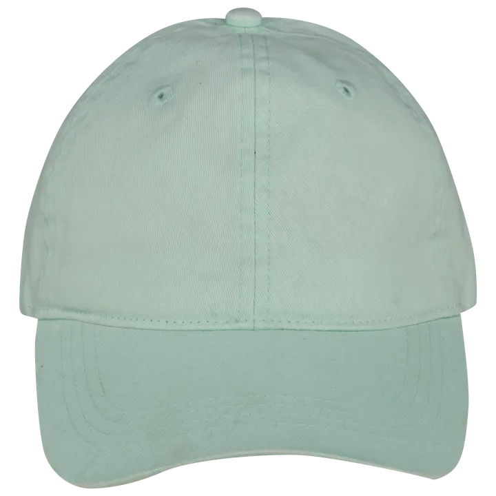 Umweltfreundliche ausgewaschene Unisex-Kappe Washed Brook Green