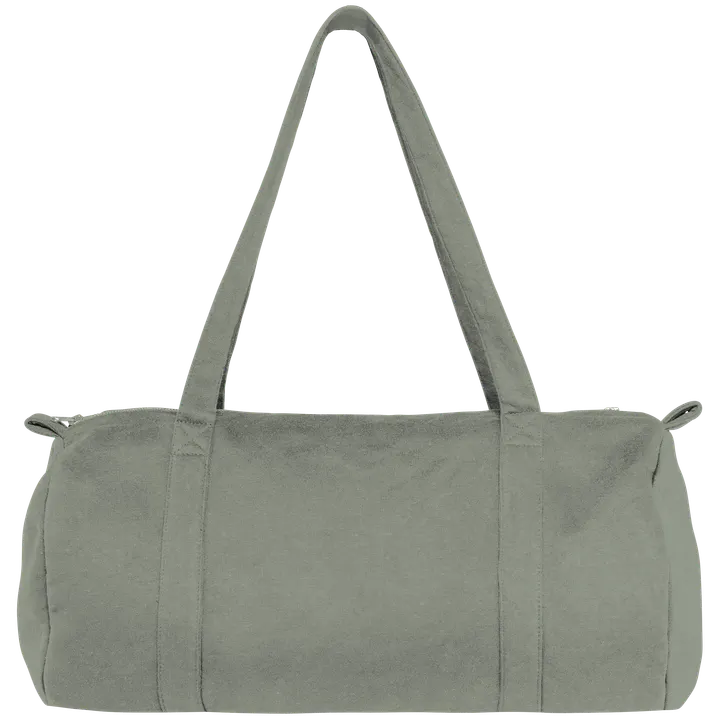 Reisetasche aus Molton Almond Green