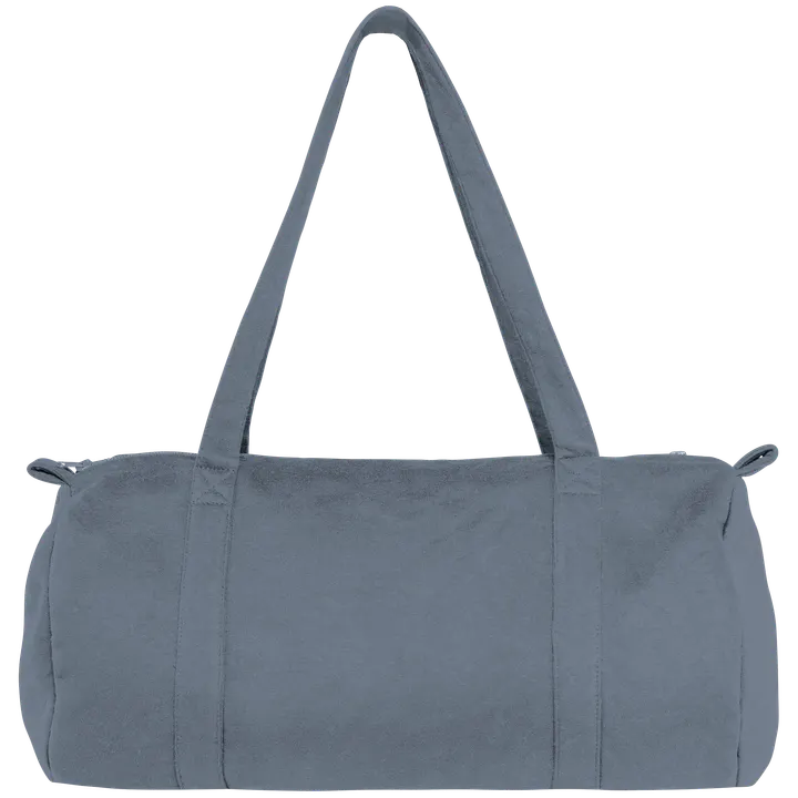 Reisetasche aus Molton Mineral Grey