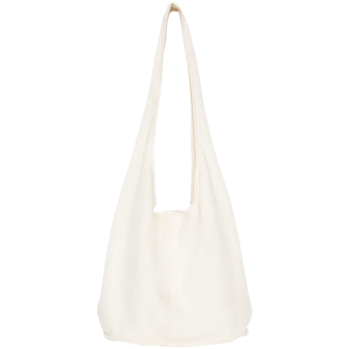 Umhängetasche aus Molton Ivory