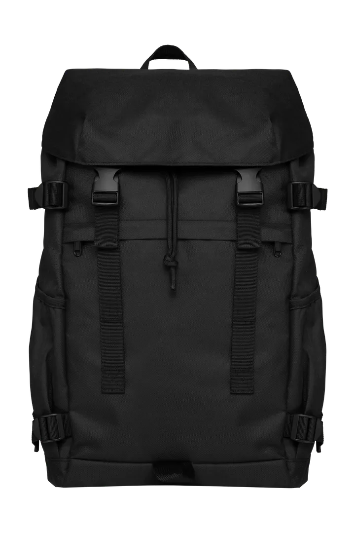 Umweltfreundlicher Unisex-Rucksack Black
