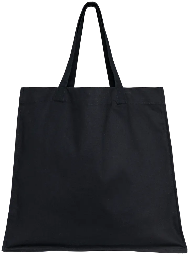 Lange umweltfreundliche Shoppingtasche Black