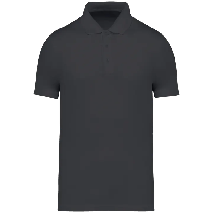 Umweltfreundliches Herren-Polohemd Iron Grey