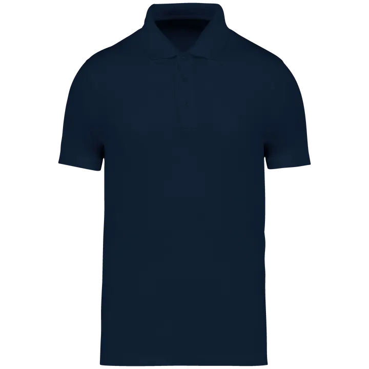 Umweltfreundliches Herren-Polohemd Navy Blue