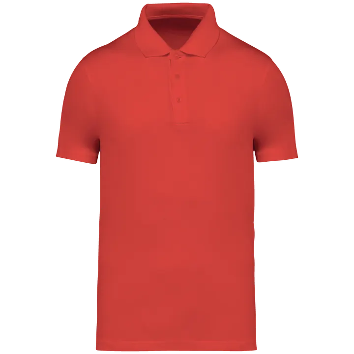 Umweltfreundliches Herren-Polohemd Paprika