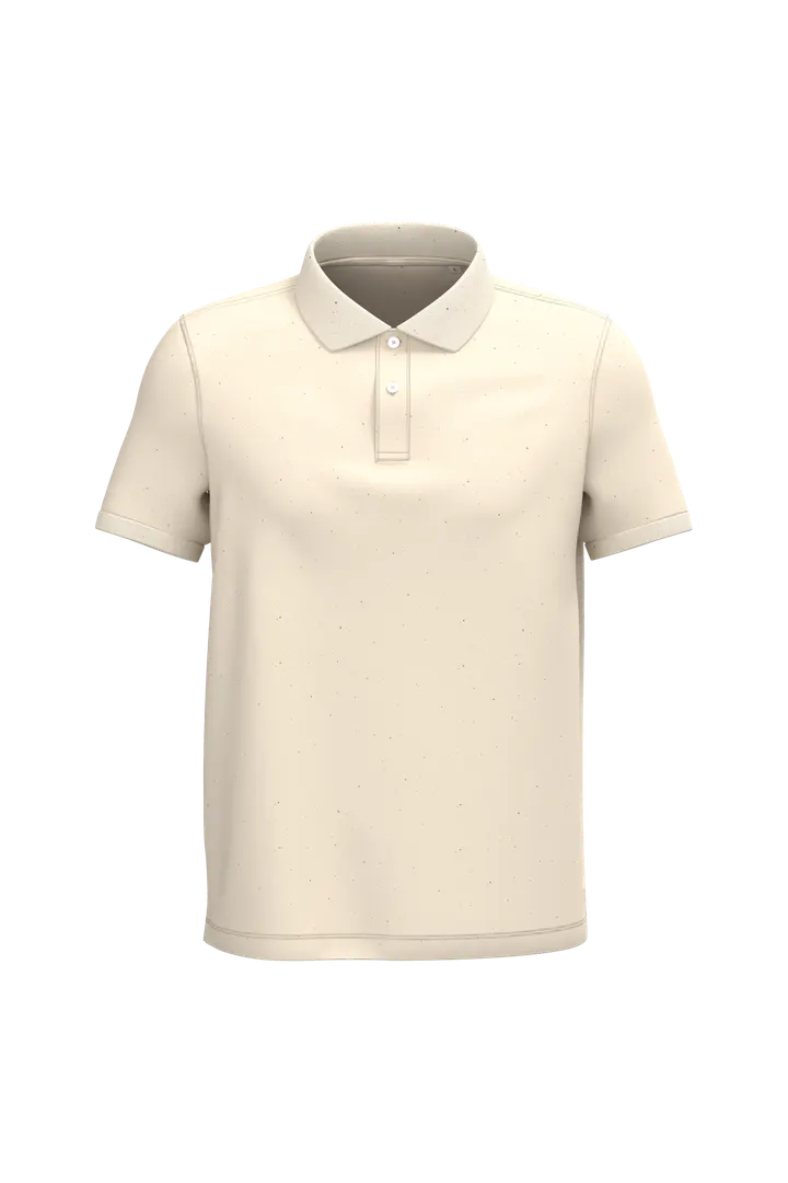 Polo écoresponsable maille piquée homme Raw Natural