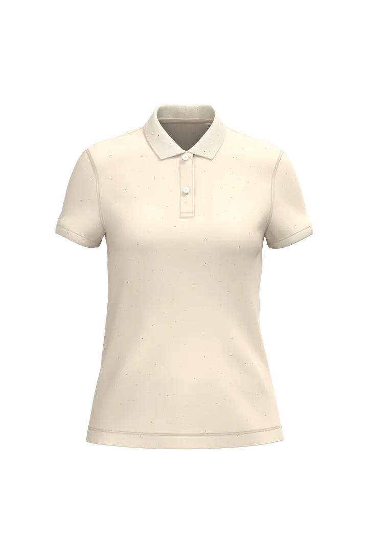 Polo écoresponsable maille piquée femme Raw Natural