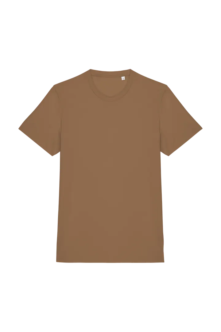 Umweltfreundliches Unisex T-Shirt Dark camel