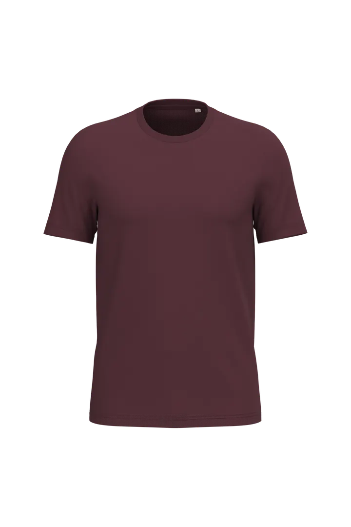 Umweltfreundliches Unisex T-Shirt Dark Cherry