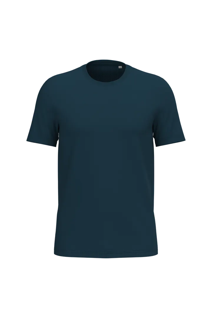 Umweltfreundliches Unisex T-Shirt Peacock Blue