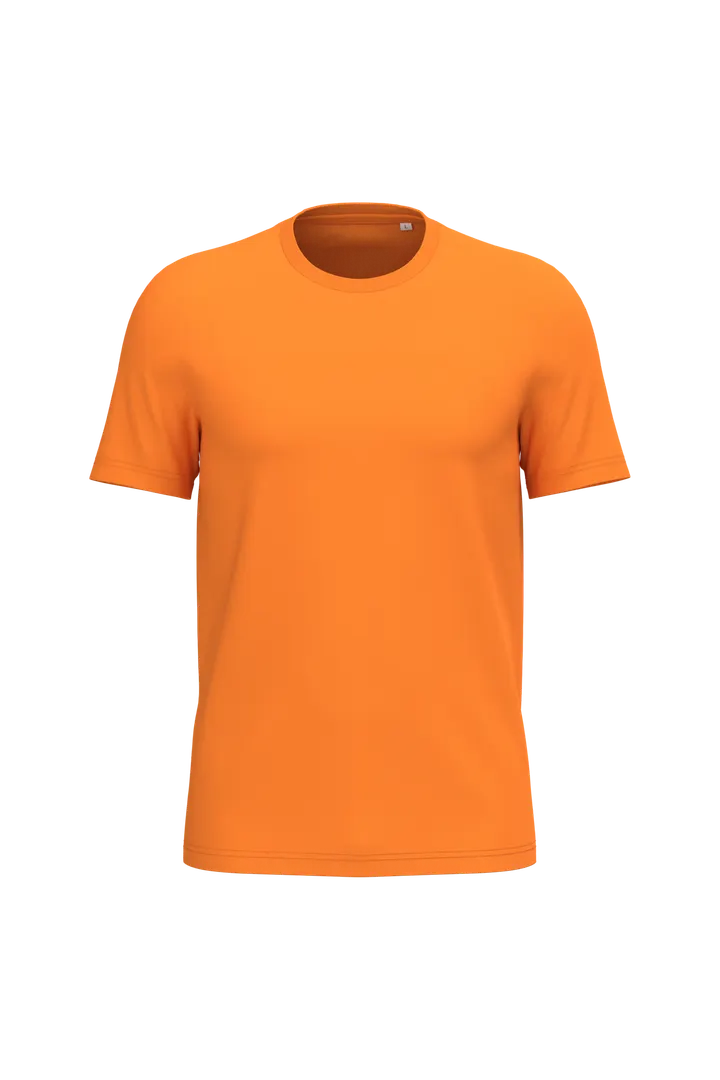 Umweltfreundliches Unisex T-Shirt Tangerine