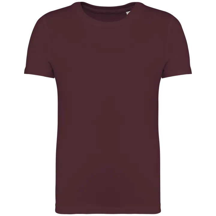 Umweltfreundliches Kinder-T-Shirt Dark Cherry
