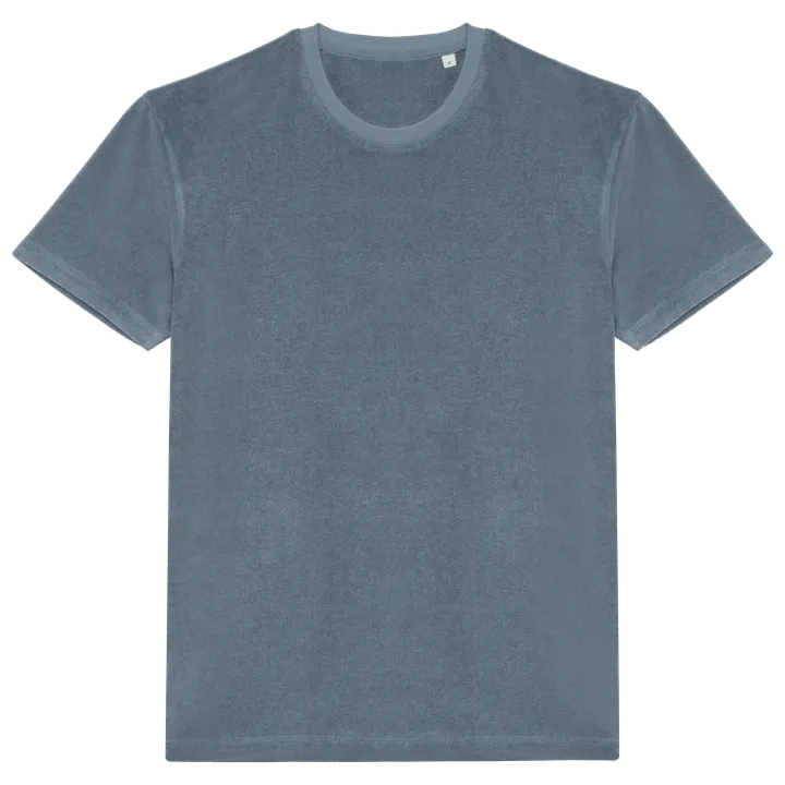 T-shirt écoresponsable en éponge homme Mineral Grey