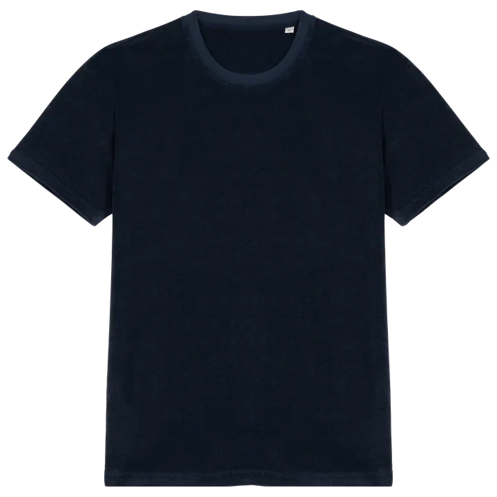 T-shirt écoresponsable en éponge homme Navy Blue