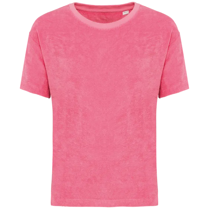 T-shirt écoresponsable en éponge fille Candy Rose
