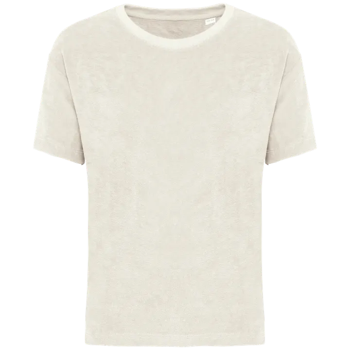 T-shirt écoresponsable en éponge fille Ivory