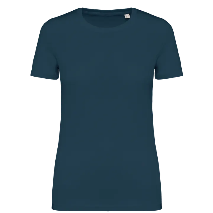 Umweltfreundliches Damen-T-Shirt Peacock Blue