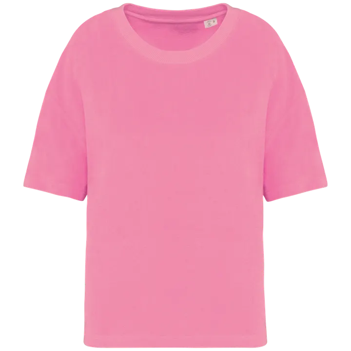 T-shirt écoresponsable en éponge femme Candy Rose