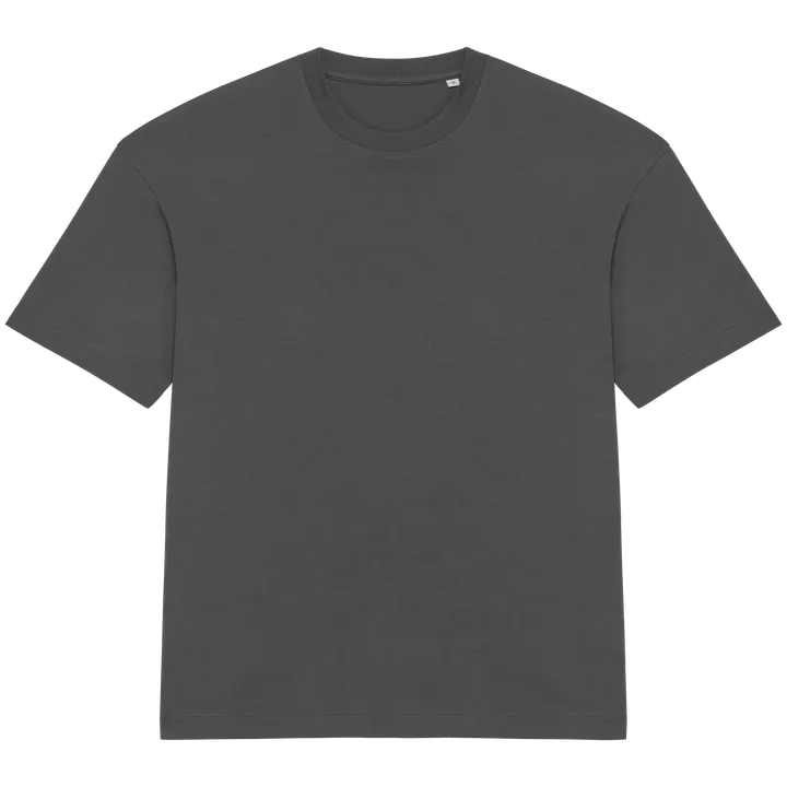 Umweltfreundliches Oversize Herren T-Shirt Iron Grey