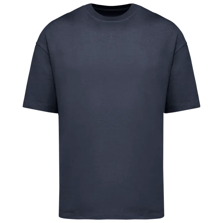 Umweltfreundliches Oversize Herren T-Shirt Navy Blue