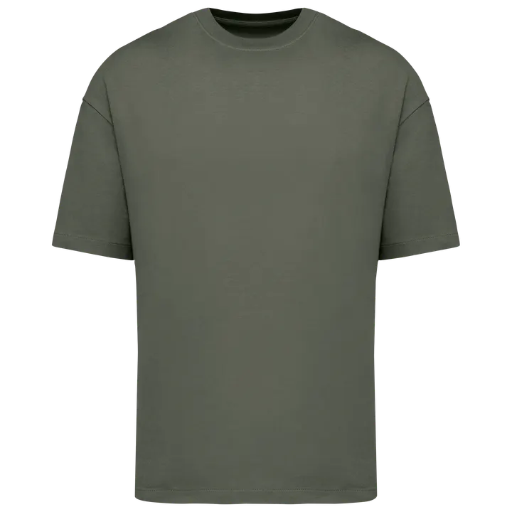 Umweltfreundliches Oversize Herren T-Shirt Organic Khaki