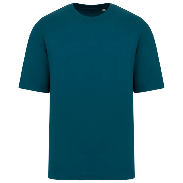 Umweltfreundliches Oversize Herren T-Shirt Peacock Green