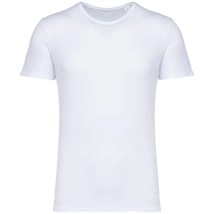 Umweltfreundliches ausgewaschenes Unisex-T-Shirt Washed white