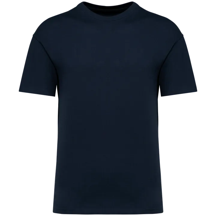 Umweltfreundliches T-Shirt mit hängenden Schultern für Kinder Navy Blue