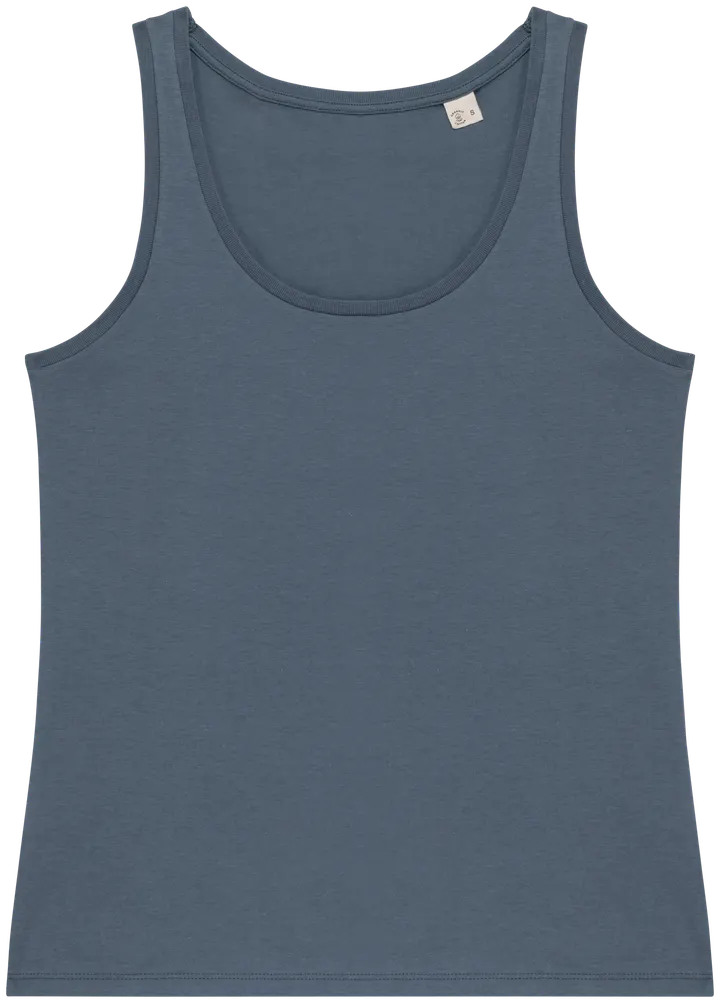 Umweltfreundliches Achselhemd für Damen Mineral Grey