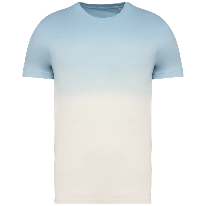 T-shirt écoresponsable Dip Dye unisexe Dip Dye Aquamarine