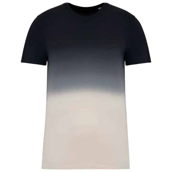 T-shirt écoresponsable Dip Dye unisexe Dip Dye Black