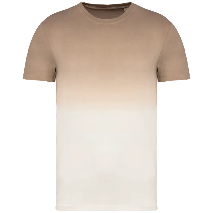 T-shirt écoresponsable Dip Dye unisexe Dip Dye Wet Sand