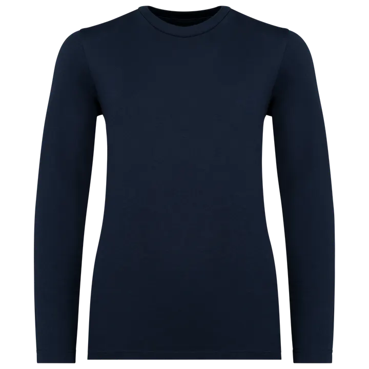 T-shirt écoresponsable manches longues enfant Navy Blue