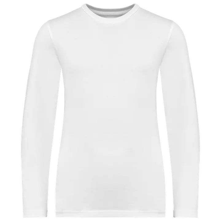T-shirt écoresponsable manches longues enfant White